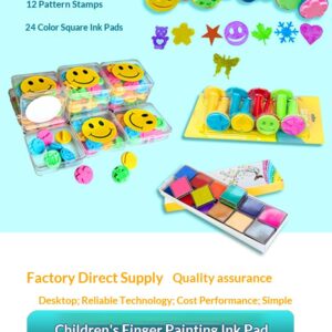 Children Can Wash The Palm-print Ink With Water