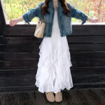 Springtime Irregular A-line Elegant Fairy Chiffon Dress