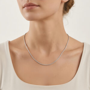 925 Sterling Silver Sterling Twisted Rope Chain Necklace with Adjustable Length and S Hallmark Pendant
