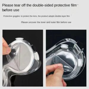 Safety Goggles Protective Anti-Fog Vent Glasses Eye Protection Lab Work PPE Wear