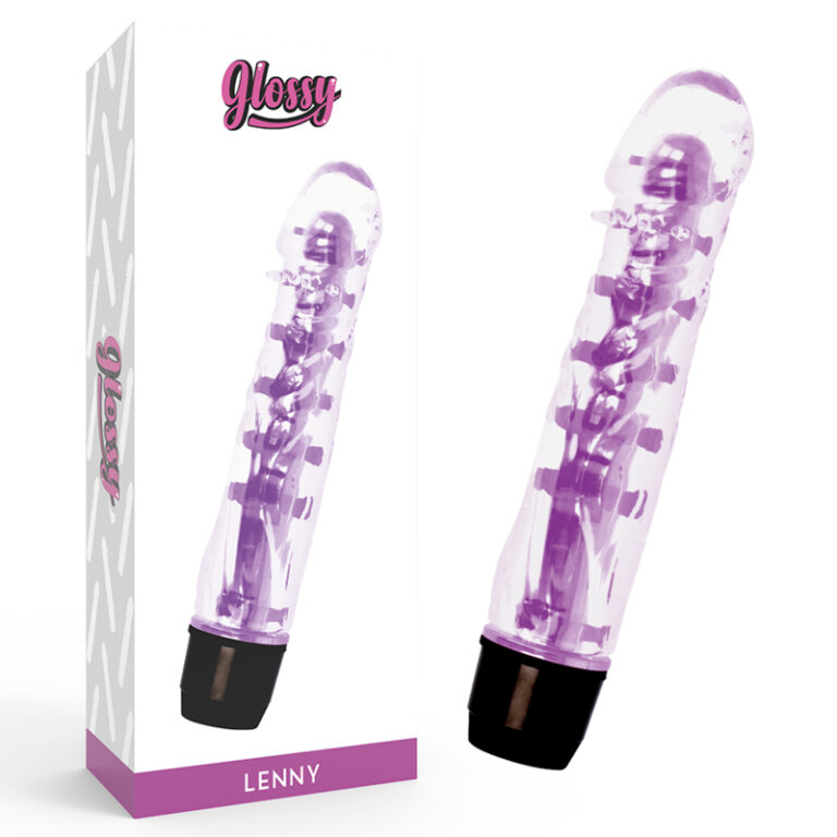 GLOSSY – LENNY VIBRATOR PURPLE