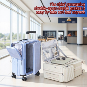 New 20 Inch,24 Inch Luggage Compartment, Large Deep Cabin Luggage Compartment, Side Opening Luggage Compartment, Luggage Rack With Pull Rod, Universal Silent Wheels, Password Box Travel Luggage