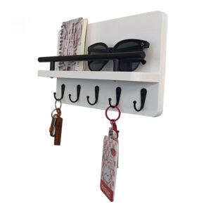 Entryway Mail Organizer Hanging Rack