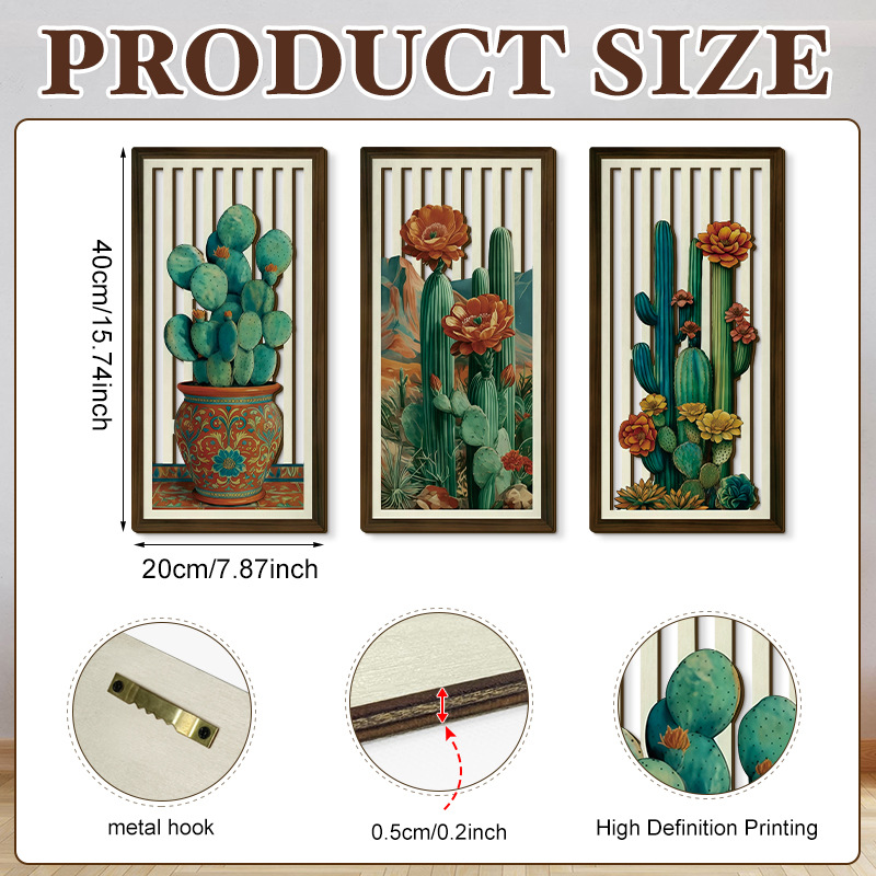 Household Wooden Craft Wall Decoration - Image 52
