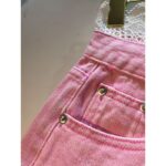 High-waisted Slimming Raw-edge Denim Shorts For Women