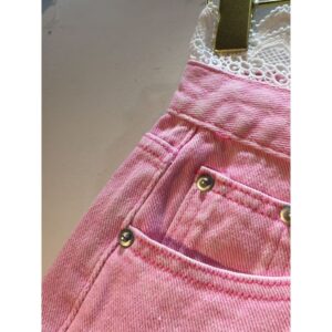 High-waisted Slimming Raw-edge Denim Shorts For Women