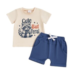 Personalized Panda-print Outfit For Boys And Girls