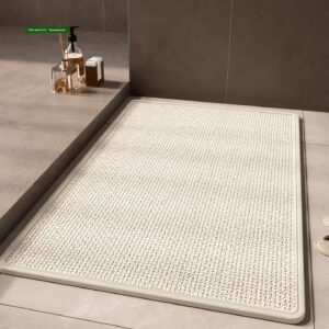 Entrance Doormat Linen-woven Non-slip Bath Mat