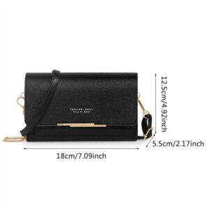 Womens Wallet Korean-style Large-capacity Shoulder Bag Multi-functional Double-layered Design