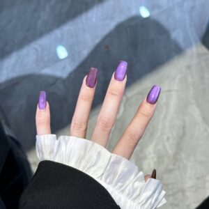 Womens Solid-color Handmade Wearable Nails