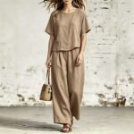 Women's Casual Fashion Set Solid Color