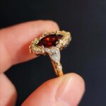 European And American Ruby Ring For Women