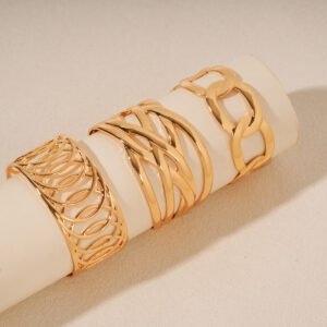 Adjustable Geometric Wide-Style Personalized Trendy Bracelet