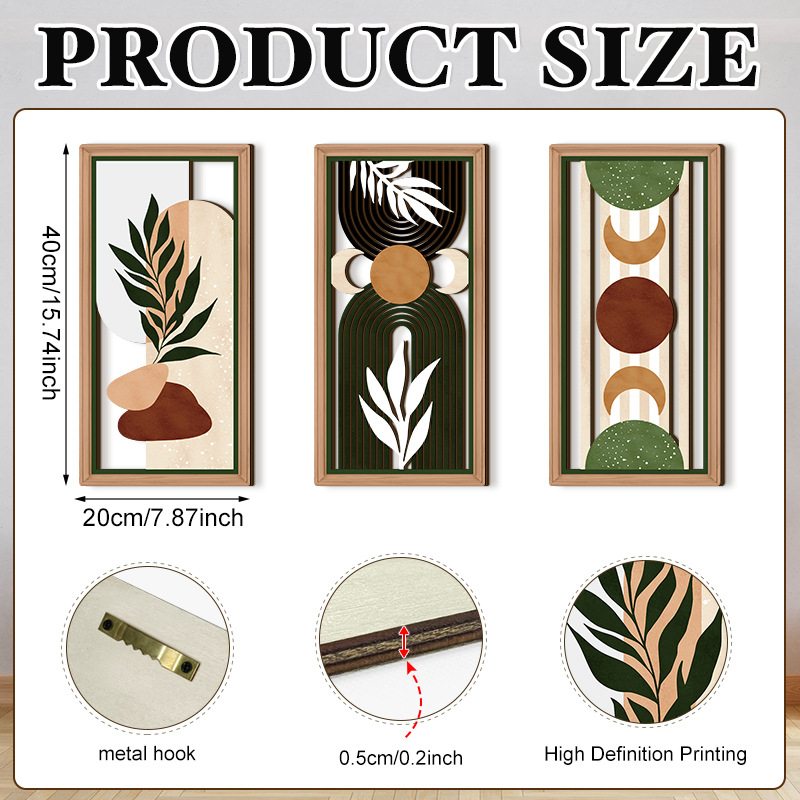 Household Wooden Craft Wall Decoration - Image 23