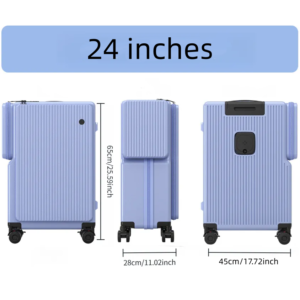 New 20 Inch,24 Inch Luggage Compartment, Large Deep Cabin Luggage Compartment, Side Opening Luggage Compartment, Luggage Rack With Pull Rod, Universal Silent Wheels, Password Box Travel Luggage