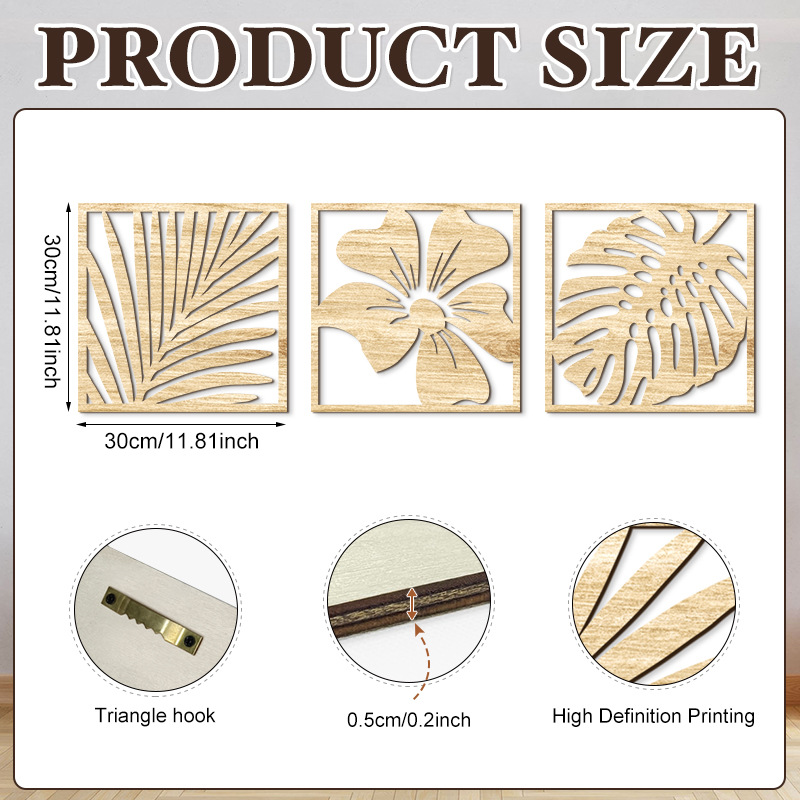Household Wooden Craft Wall Decoration - Image 72