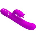 PRETTY LOVE - LAMAR RABBIT VIBRATOR VIOLET G-SPOT