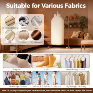 Portable Clothes Dryer Electric Mini Drying Machine With Timer And Dry Bag, Compact Laundry Dryer For Socks Underwear Baby Clothes Travel Hotel