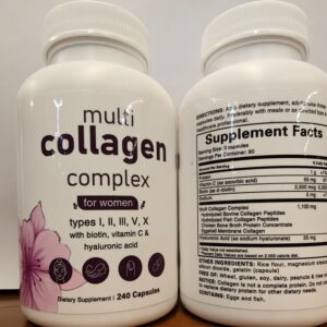 Multi Collagen Complex For Women Types