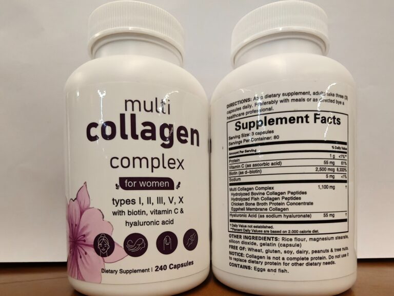 Multi Collagen Complex For Women Types