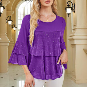 Loose-fitting Women's Tops From Europe And America