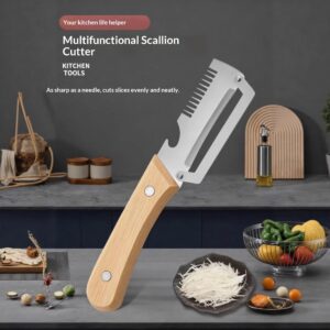 Stainless Steel Onion-Shredding Tool Household Multifunctional Vegetable Cutter