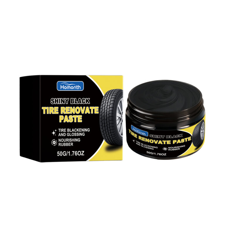 Shiny Black Tire Renovate Paste