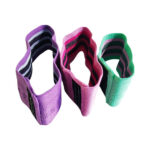 Set Of 3 Resistance Exercise Loop Bands Fitness Home Gym Yoga Glutes Booty Trainer