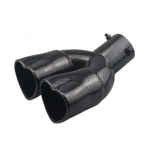 Thickened Stainless Steel Heart-Shaped Exhaust Muffler