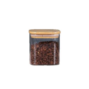 High-borosilicate Glass Square Storage Jar