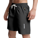 Casual Athletic Quick-drying Zip-pocket Shorts