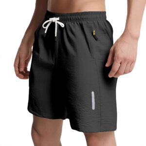 Casual Athletic Quick-drying Zip-pocket Shorts
