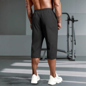 Mens Quick-Drying Breathable Running And Fitness Pants