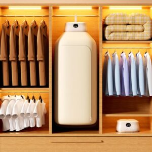 Portable Clothes Dryer Electric Mini Drying Machine With Timer And Dry Bag, Compact Laundry Dryer For Socks Underwear Baby Clothes Travel Hotel