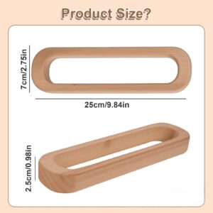 Household Wooden Bathroom Towel Rack Wall-mounted