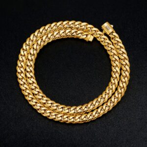 Europe And America Hip-hop Electroplating Stainless Steel Chain