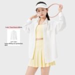 Cooling BreathableSun-protective Womens Loose-fit Shirt Jacket