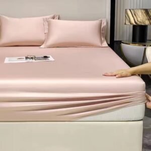 Solid-color Four-season Universal Fully Wrapped Bed Skirt