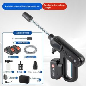 High-pressure Wireless Car Washer Household Rechargeable