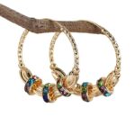 Chen Yue Cross-Border Earrings Classic Fashion Inlaid