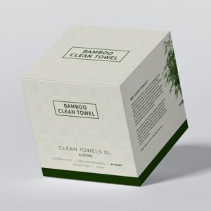 Boxed Bamboo-fiber Disposable Face Towels