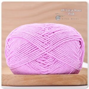 4-ply Combed Milk Cotton Yarn Ball For Dolls Blankets And Hair Clips Suitable For Crochet