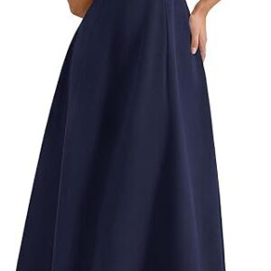Womens Slim-Fit Long Casual Vest Dress