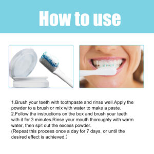 Oral Dental Cleaning Care Breath Tooth Powder