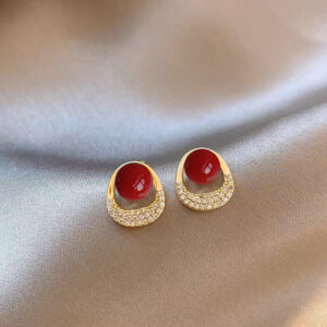Sterling Silver 2024 New-arrival, No-removal High-end Earrings