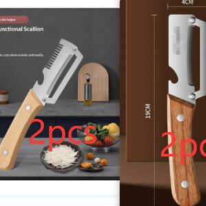 Stainless Steel Onion-Shredding Tool Household Multifunctional Vegetable Cutter