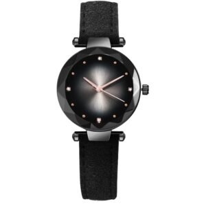Fashionable Leather Belt Casual Colorful Womens Quartz Watch