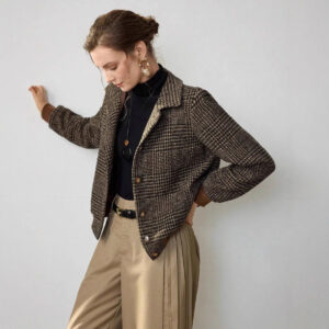 Women’s Retro Loose Fashionable Casual Coat