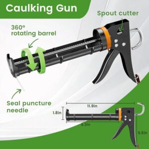 Home-use Caulk Gun Tool Set For Grout Sealing
