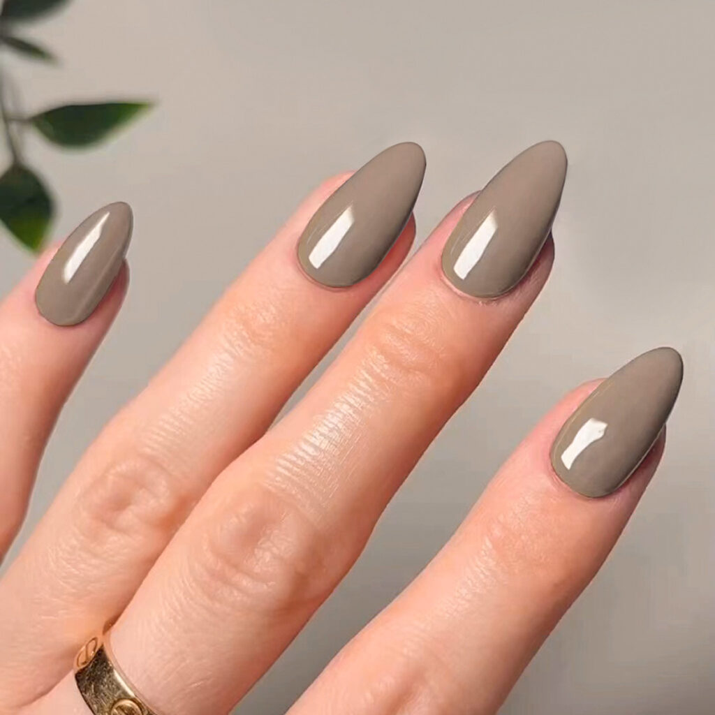 Womens Solid-color Glossy Artificial Nails